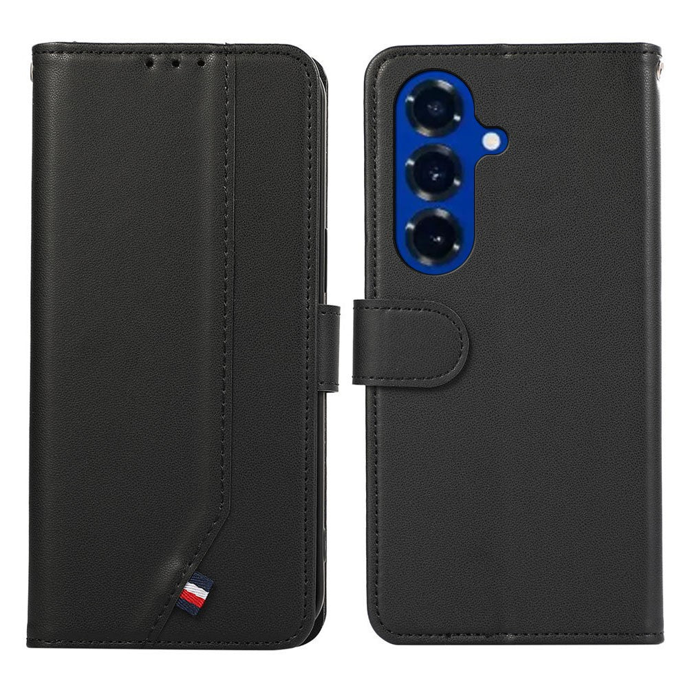For-Samsung-Galaxy-S26-/-S26-Pro-Case-RFID-Blocking-Flip-Leather-Phone-Cover-Black