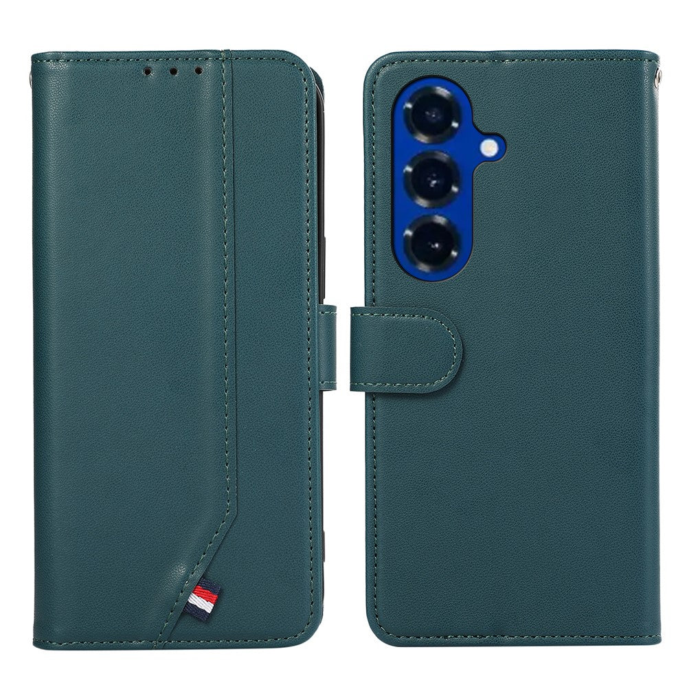 For-Samsung-Galaxy-S26-/-S26-Pro-Case-RFID-Blocking-Flip-Leather-Phone-Cover-Green
