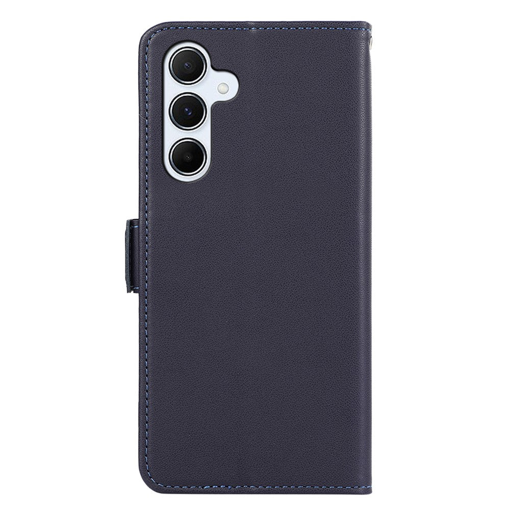 ABEEL-For-Samsung-Galaxy-S26-/-S26-Pro-Case-Leather-Phone-Cover-with-RFID-Blocking-Wallet-Blue