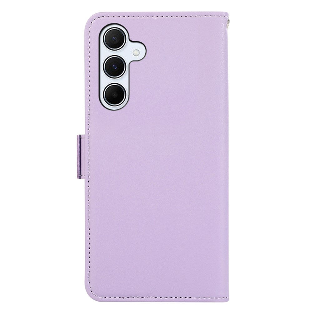 ABEEL-For-Samsung-Galaxy-S26-/-S26-Pro-Case-Leather-Phone-Cover-with-RFID-Blocking-Wallet-Purple