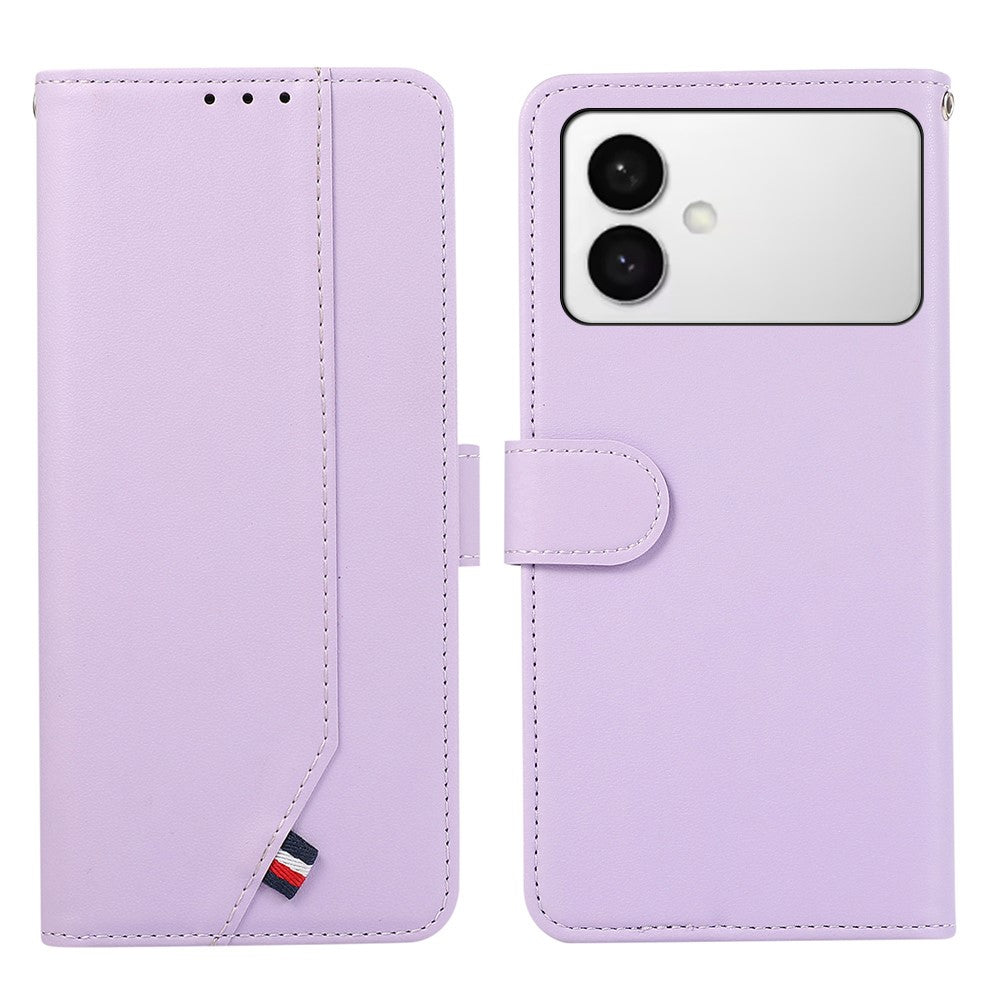 For-Samsung-Galaxy-S26-Edge-Case-RFID-Blocking-Flip-Leather-Phone-Cover-Purple