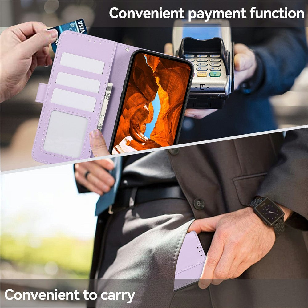 For-Samsung-Galaxy-S26-Edge-Case-RFID-Blocking-Flip-Leather-Phone-Cover-Purple