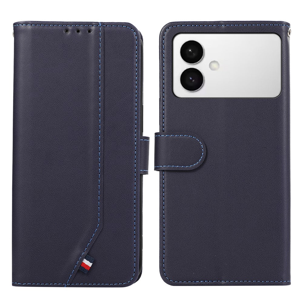 For-Samsung-Galaxy-S26-Edge-Case-RFID-Blocking-Flip-Leather-Phone-Cover-Blue