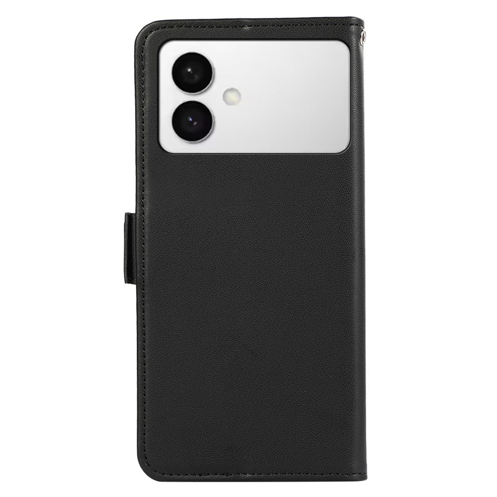 ABEEL-For-Samsung-Galaxy-S26-Edge-Case-Leather-Phone-Cover-with-RFID-Blocking-Wallet-Black