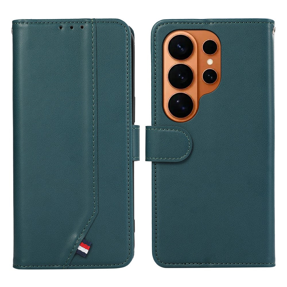For-Samsung-Galaxy-S26-Ultra-Case-RFID-Blocking-Flip-Leather-Phone-Cover-Green