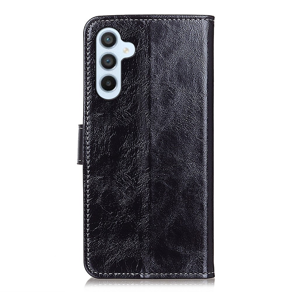 For-Samsung-Galaxy-S26-/-S26-Pro-Case-Wallet-Leather-Phone-Cover-Crazy-Horse-Texture-Black