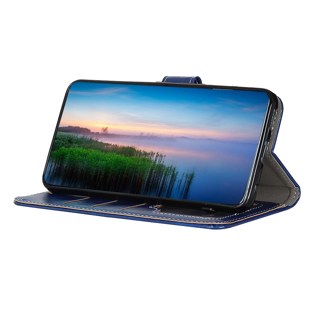 For-Samsung-Galaxy-S26-/-S26-Pro-Case-Wallet-Leather-Phone-Cover-Crazy-Horse-Texture-Blue