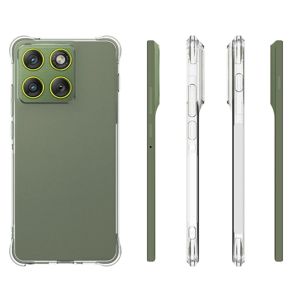 For Motorola Edge 70 5G Clear Case Anti-Shock TPU Phone Cover Reinforced Corners