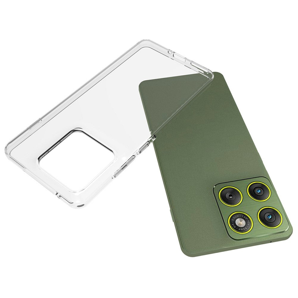 For Motorola Edge 70 5G Case Watermark Resistant TPU Clear Phone Back Cover