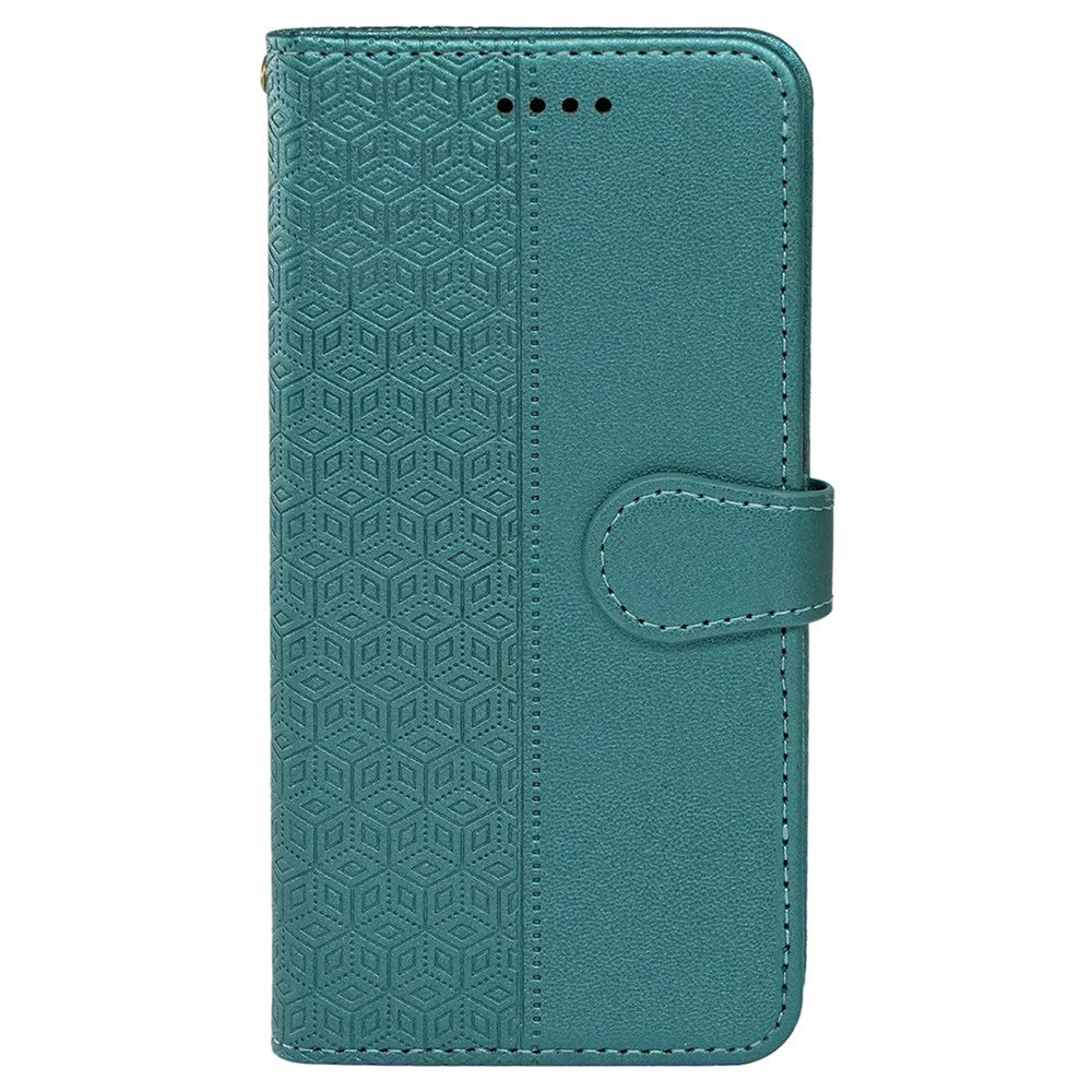 For Xiaomi Poco M8 Pro 5G / Redmi Note 15 Pro+ 5G (Global) Wallet Phone Case Pattern Imprint Leather Flip Cover - Green