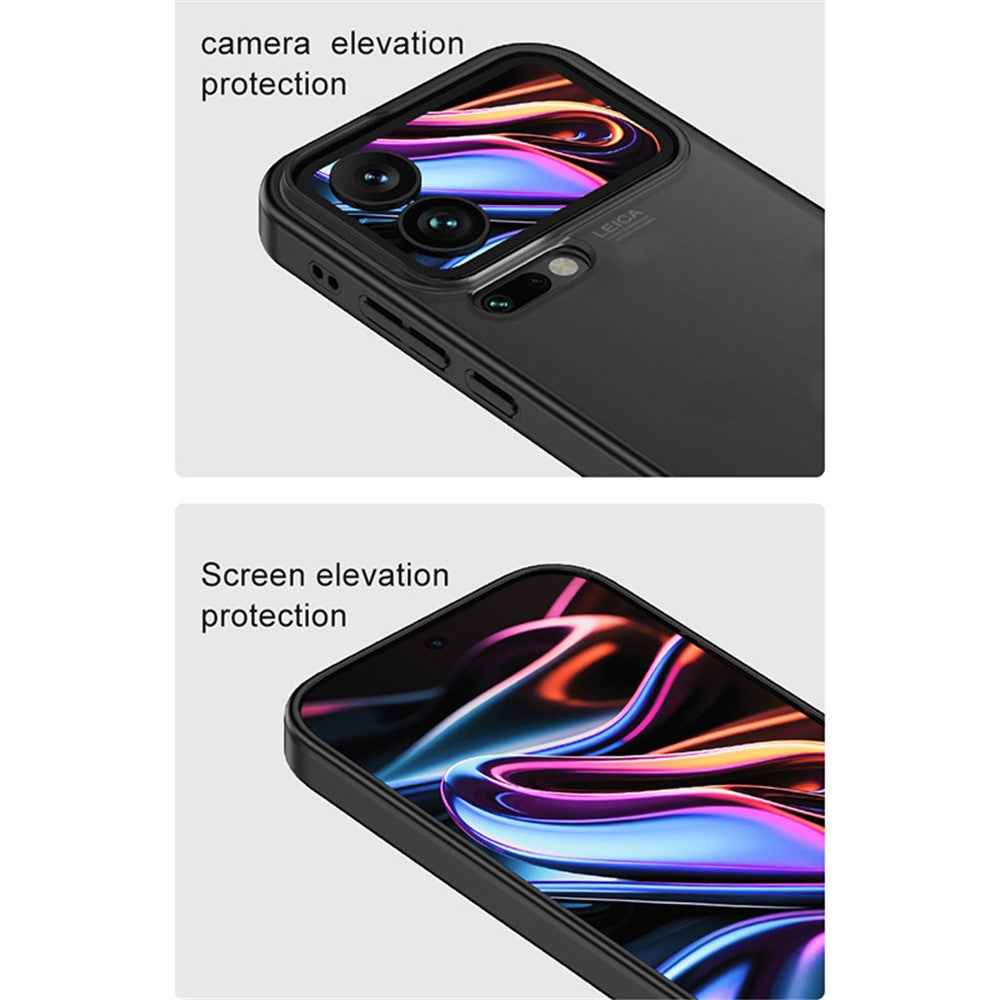 For Xiaomi 17 Pro Case Airbag Anti Drop TPU PC Phone Back Cover - Grey