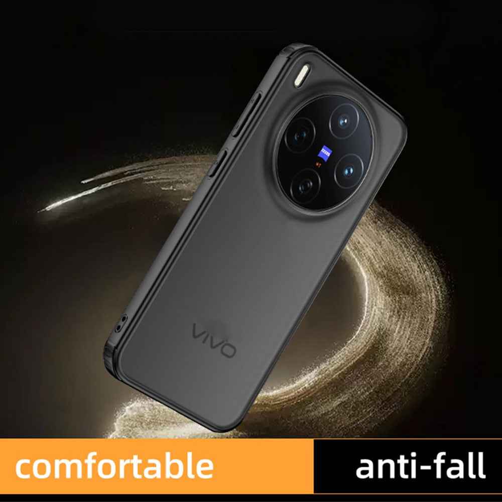 For vivo X300 5G Case Airbag Anti Drop TPU PC Phone Back Cover - Grey