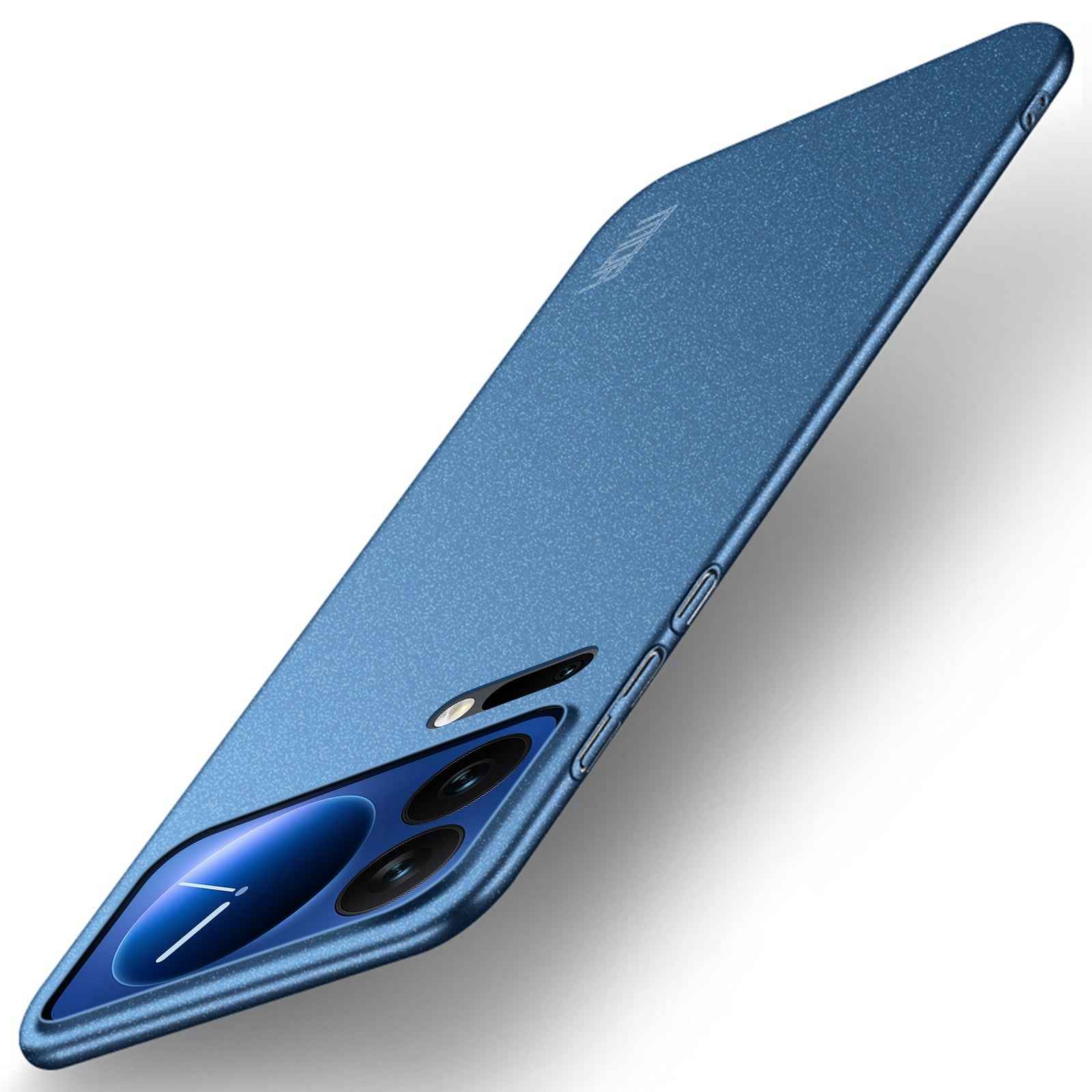 For Xiaomi 17 Pro PC Case MOFI Shield Matte Series Slim Fit Phone Cover - Blue