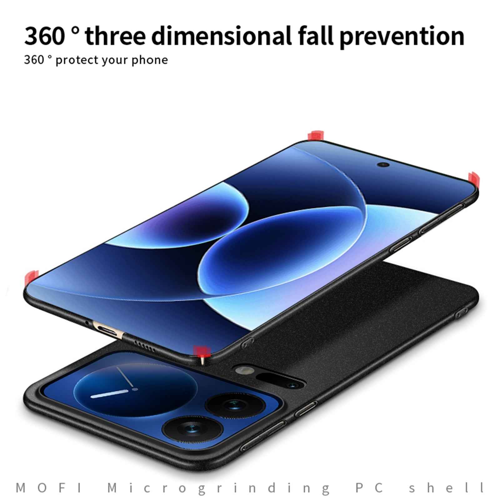 For Xiaomi 17 Pro PC Case MOFI Shield Matte Series Slim Fit Phone Cover - Green
