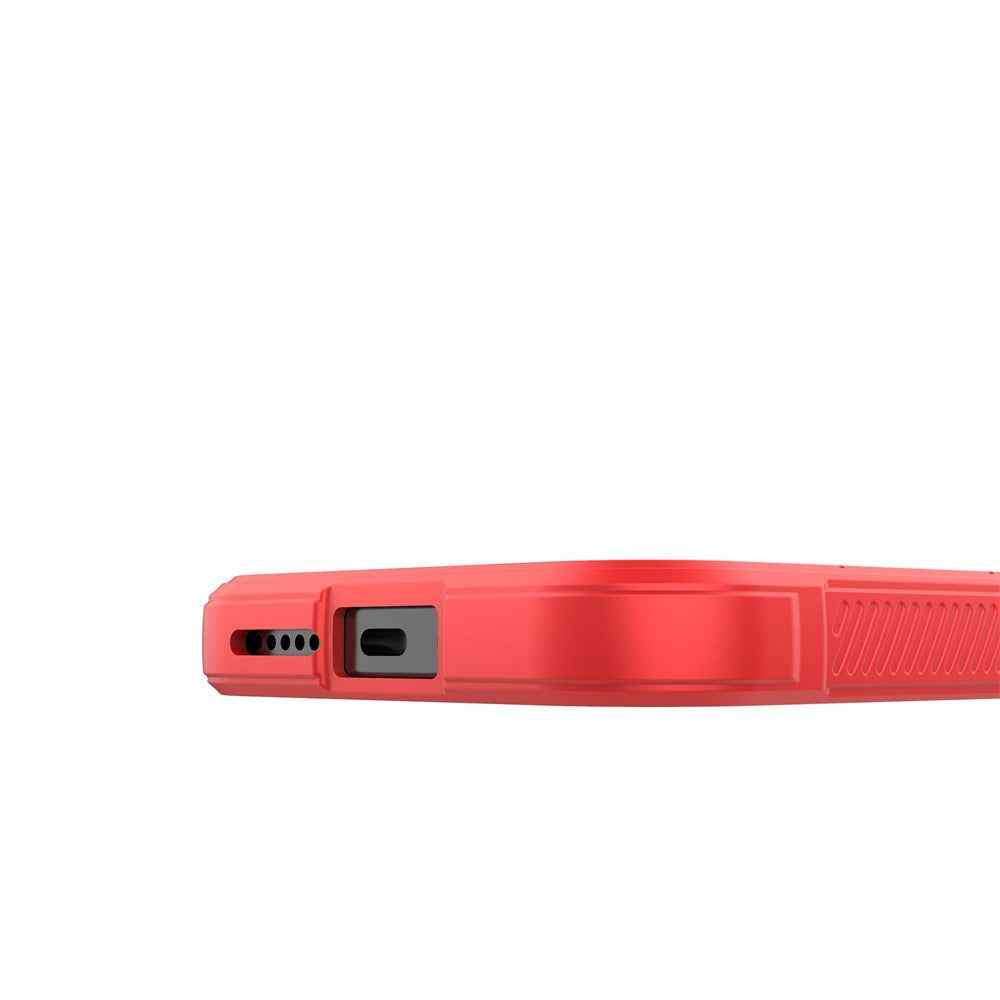 For Xiaomi 17 Pro Case Anti-Drop Soft TPU Rugged Phone Back Cover - Red