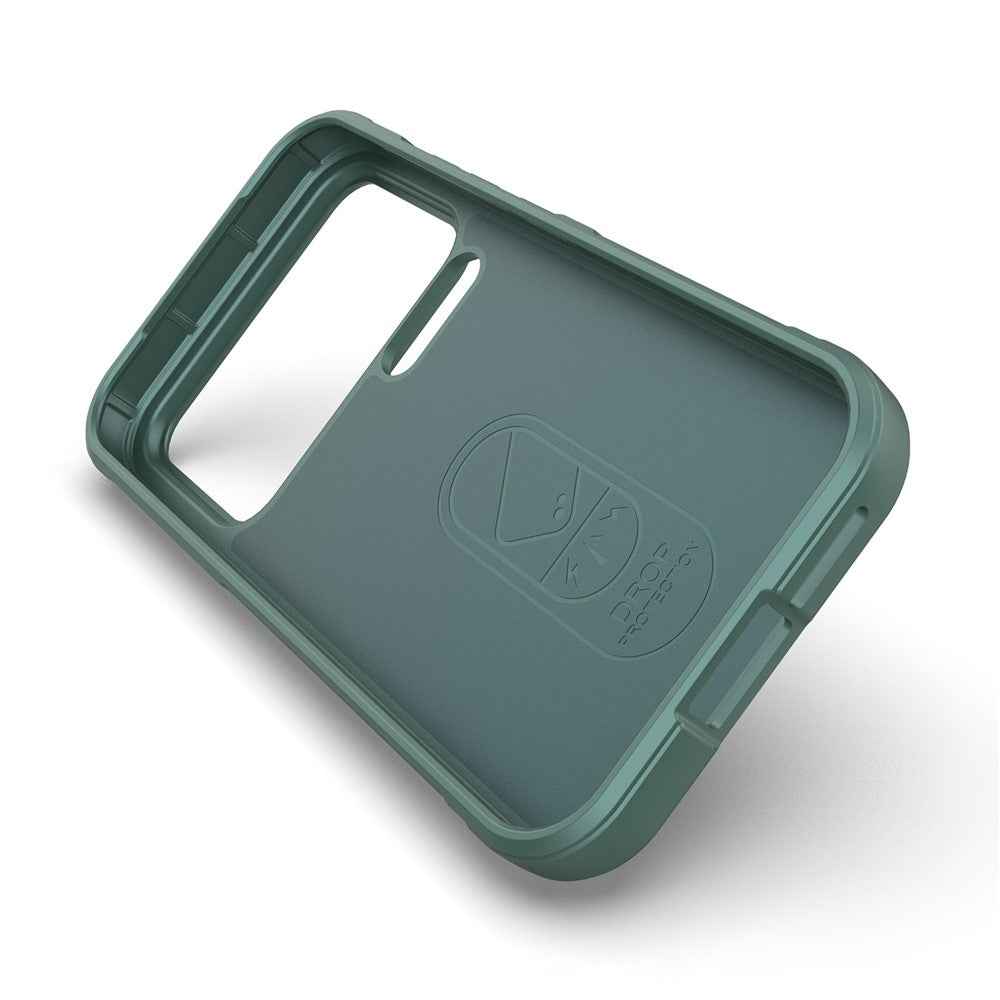 For Xiaomi 17 Pro Case Anti-Drop Soft TPU Rugged Phone Back Cover - Green