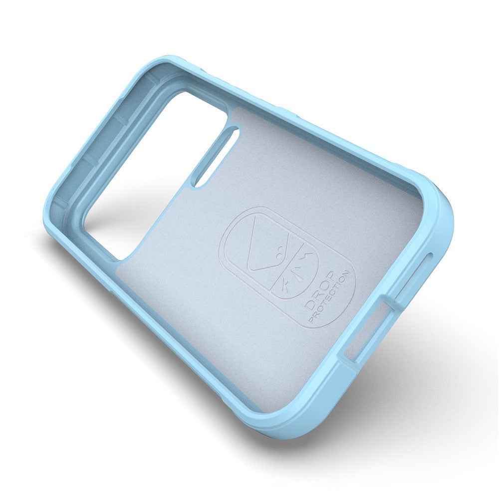 For Xiaomi 17 Pro Case Anti-Drop Soft TPU Rugged Phone Back Cover - Baby Blue