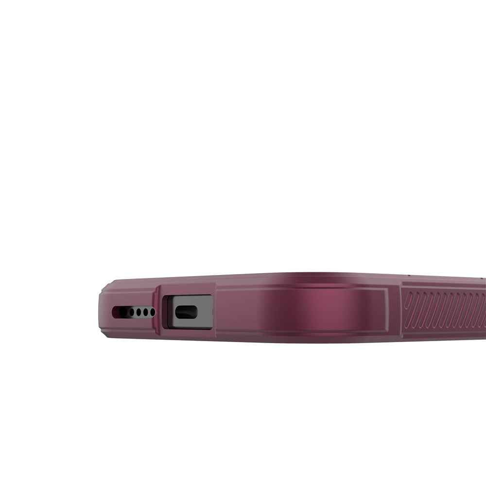 For Xiaomi 17 Pro Case Anti-Drop Soft TPU Rugged Phone Back Cover - Wine Red