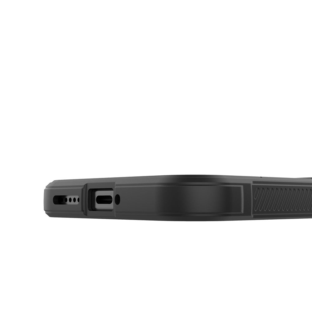 For Xiaomi 17 Pro Max Case Anti-Drop Soft TPU Rugged Phone Back Cover - Black