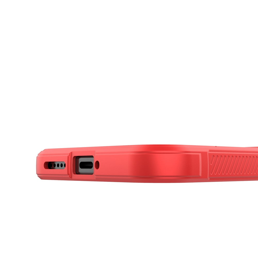 For Xiaomi 17 Pro Max Case Anti-Drop Soft TPU Rugged Phone Back Cover - Red