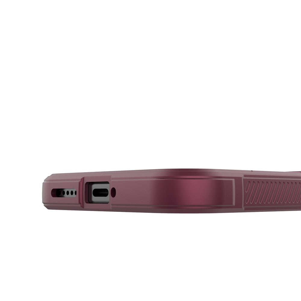 For Xiaomi 17 Pro Max Case Anti-Drop Soft TPU Rugged Phone Back Cover - Wine Red