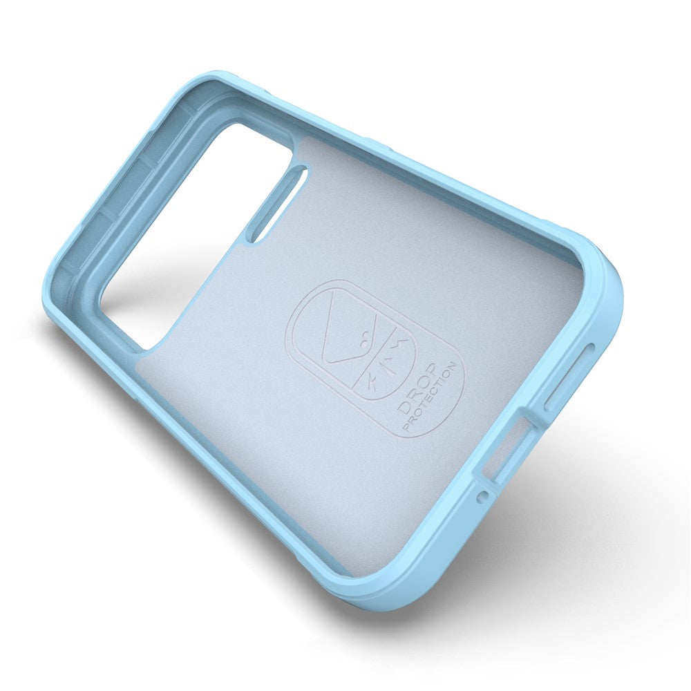 For Xiaomi 17 Pro Max Case Anti-Drop Soft TPU Rugged Phone Back Cover - Baby Blue