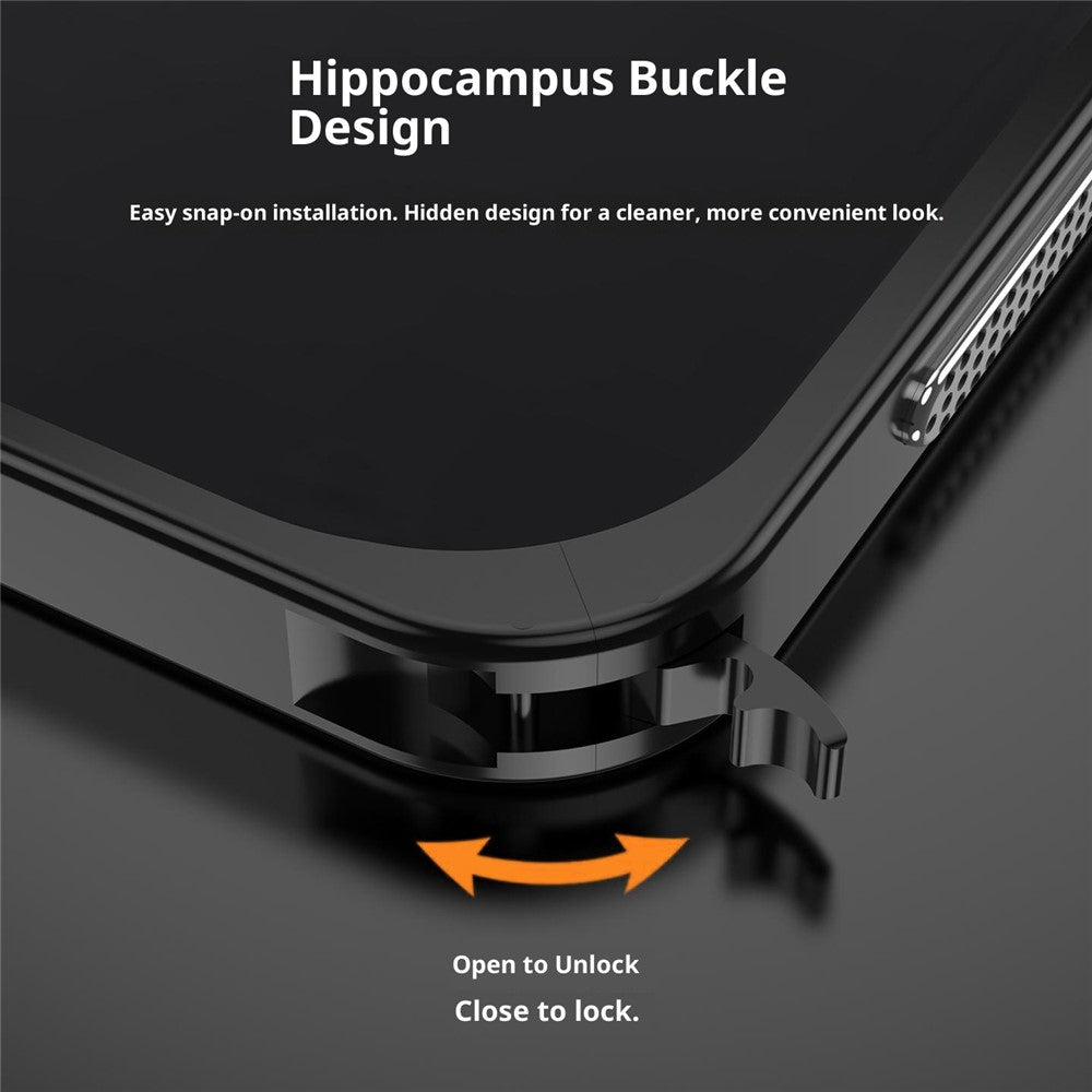 For Xiaomi 17 Pro Max Bumper Case Metal Frame Heat Dissipation Cover - Silver