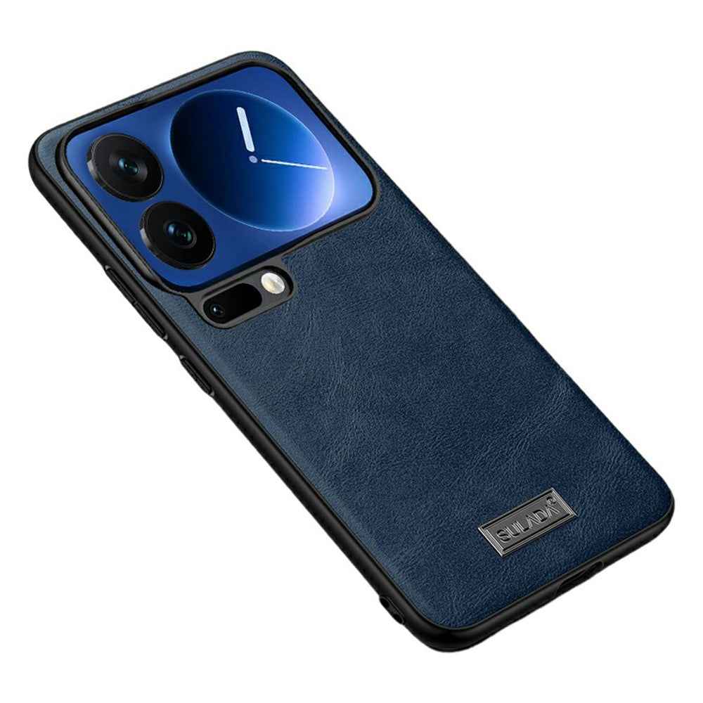 SULADA For Xiaomi 17 Pro Case PU Leather + TPU + PC Back Phone Cover - Blue