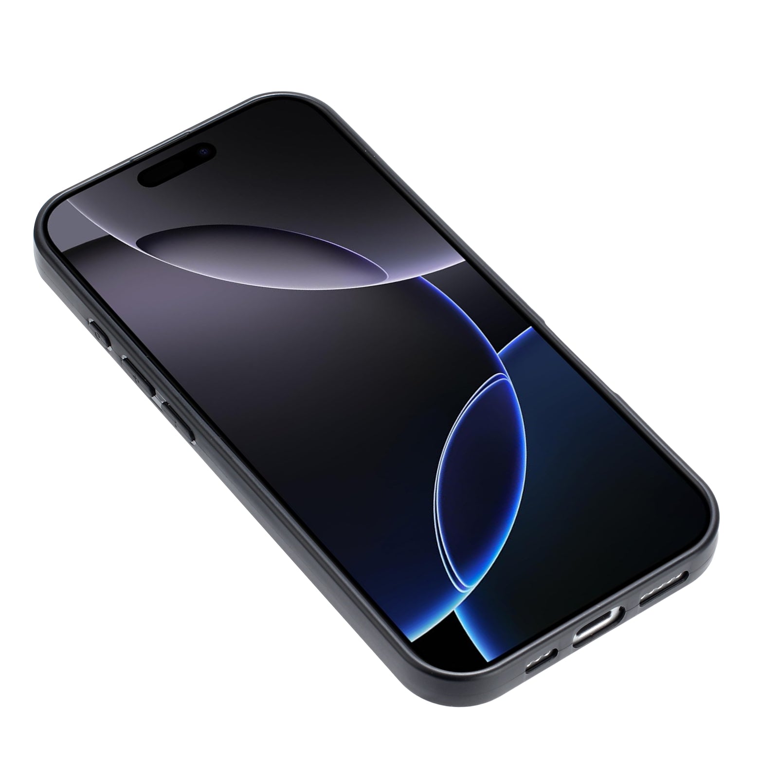 For Xiaomi 17 Pro Max TPU Case Soft Matte Anti-fingerprint Phone Back Cover - Black