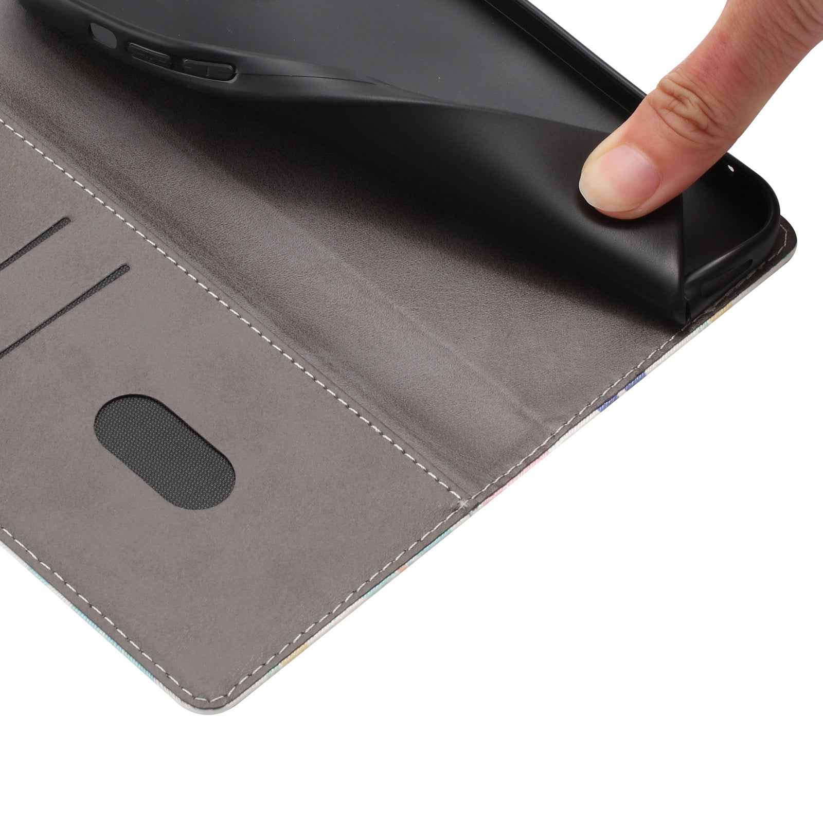 For Xiaomi 17 Pro Case Christmas Themed Pattern Printing PU Leather Wallet Phone Cover with Wrist Strap - Christmas Tree