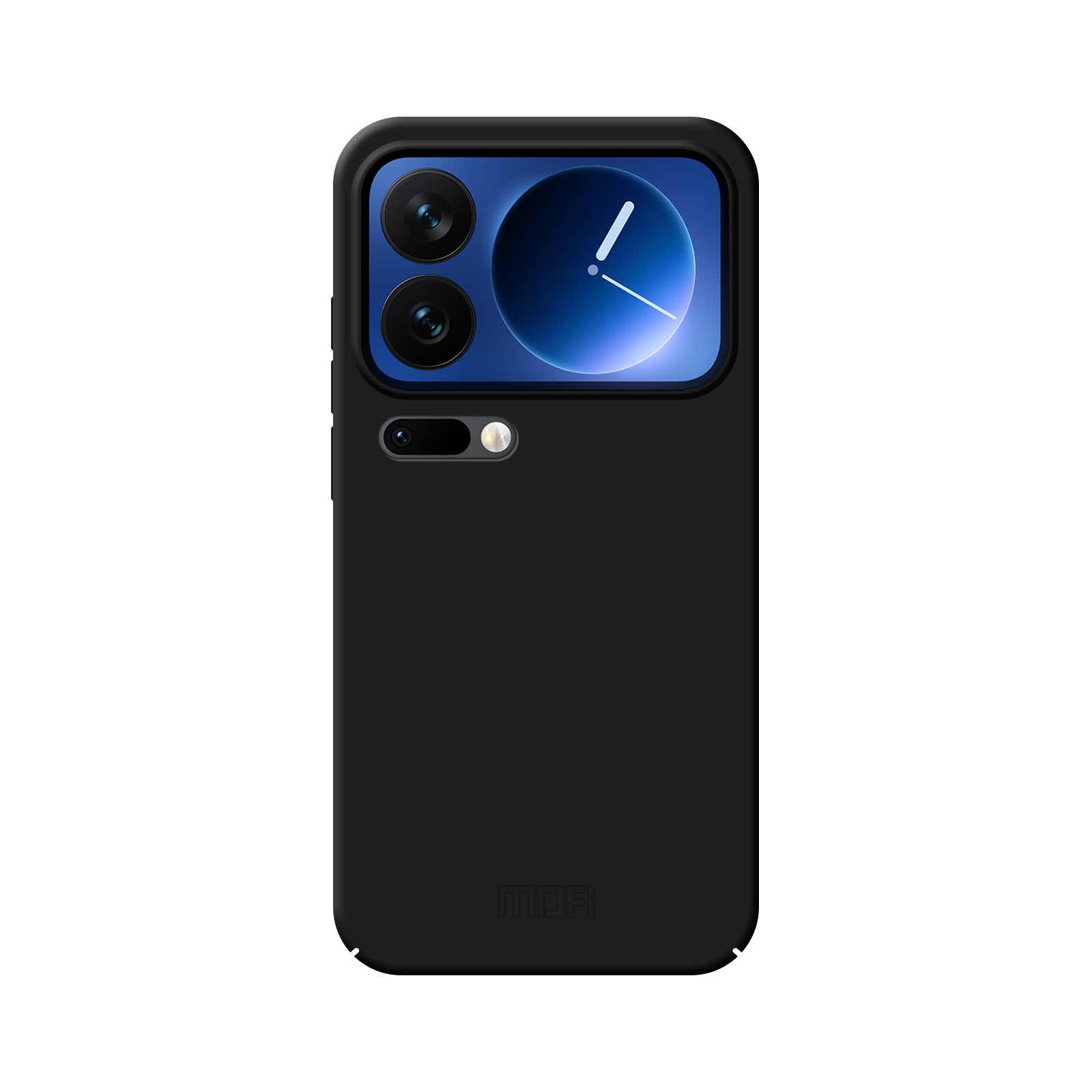 For Xiaomi 17 Pro Phone Case MOFI JK Qin Series Skin-Touch Matte Anti-fingerprint Back Cover - Black
