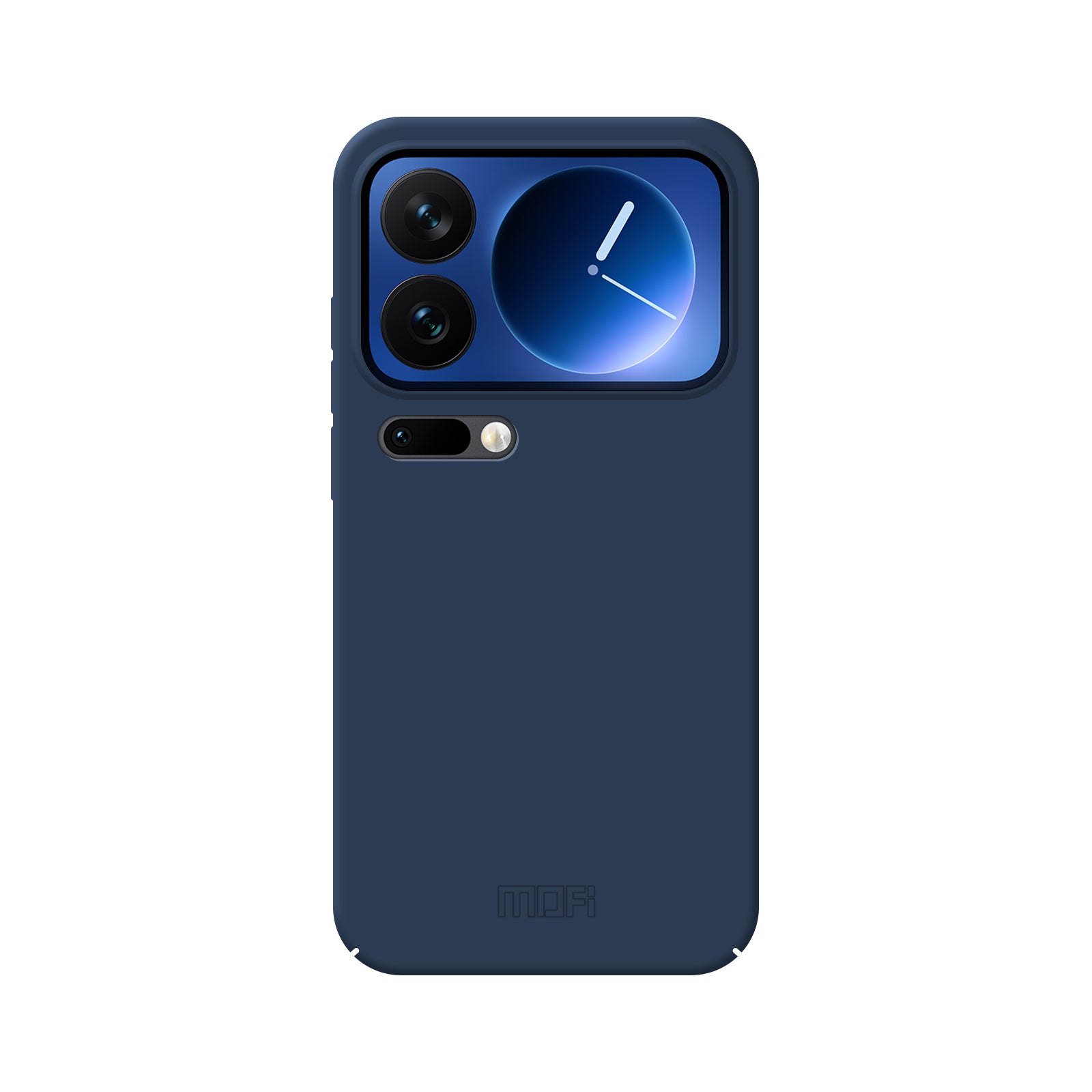 For Xiaomi 17 Pro Phone Case MOFI JK Qin Series Skin-Touch Matte Anti-fingerprint Back Cover - Blue