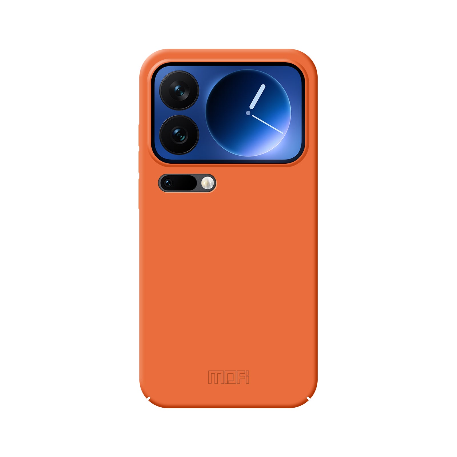 For Xiaomi 17 Pro Phone Case MOFI JK Qin Series Skin-Touch Matte Anti-fingerprint Back Cover - Orange