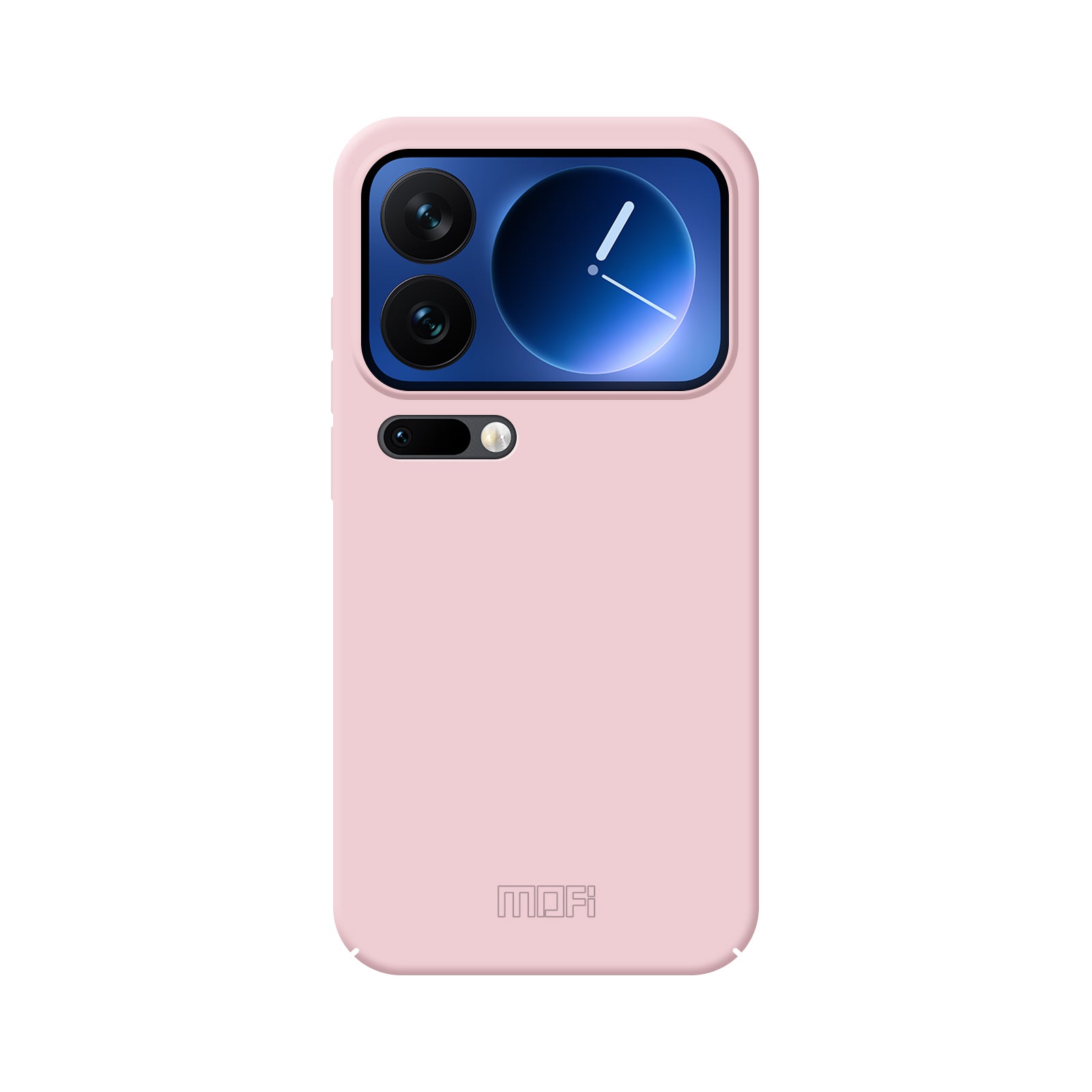 For Xiaomi 17 Pro Phone Case MOFI JK Qin Series Skin-Touch Matte Anti-fingerprint Back Cover - Pink