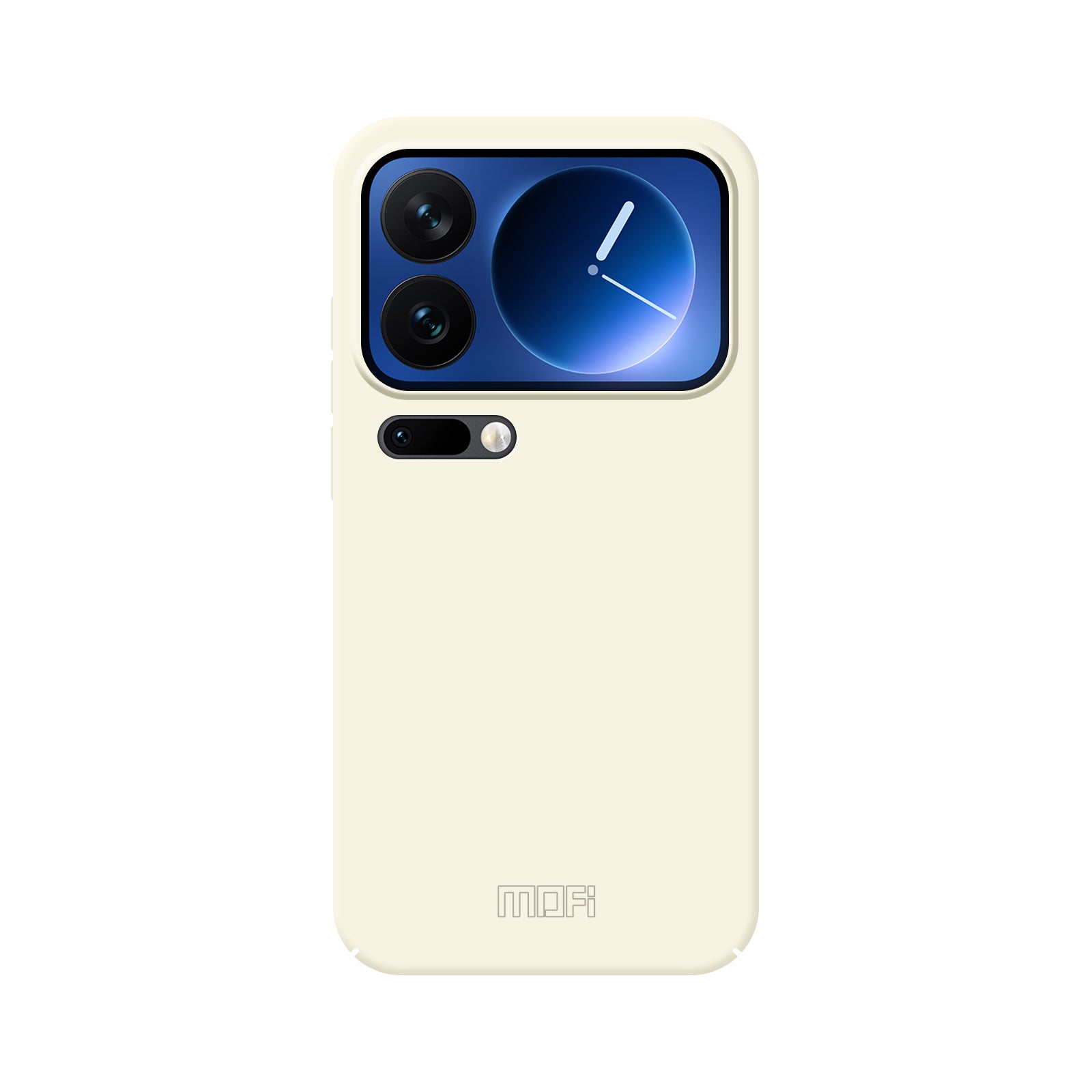 For Xiaomi 17 Pro Phone Case MOFI JK Qin Series Skin-Touch Matte Anti-fingerprint Back Cover - Beige