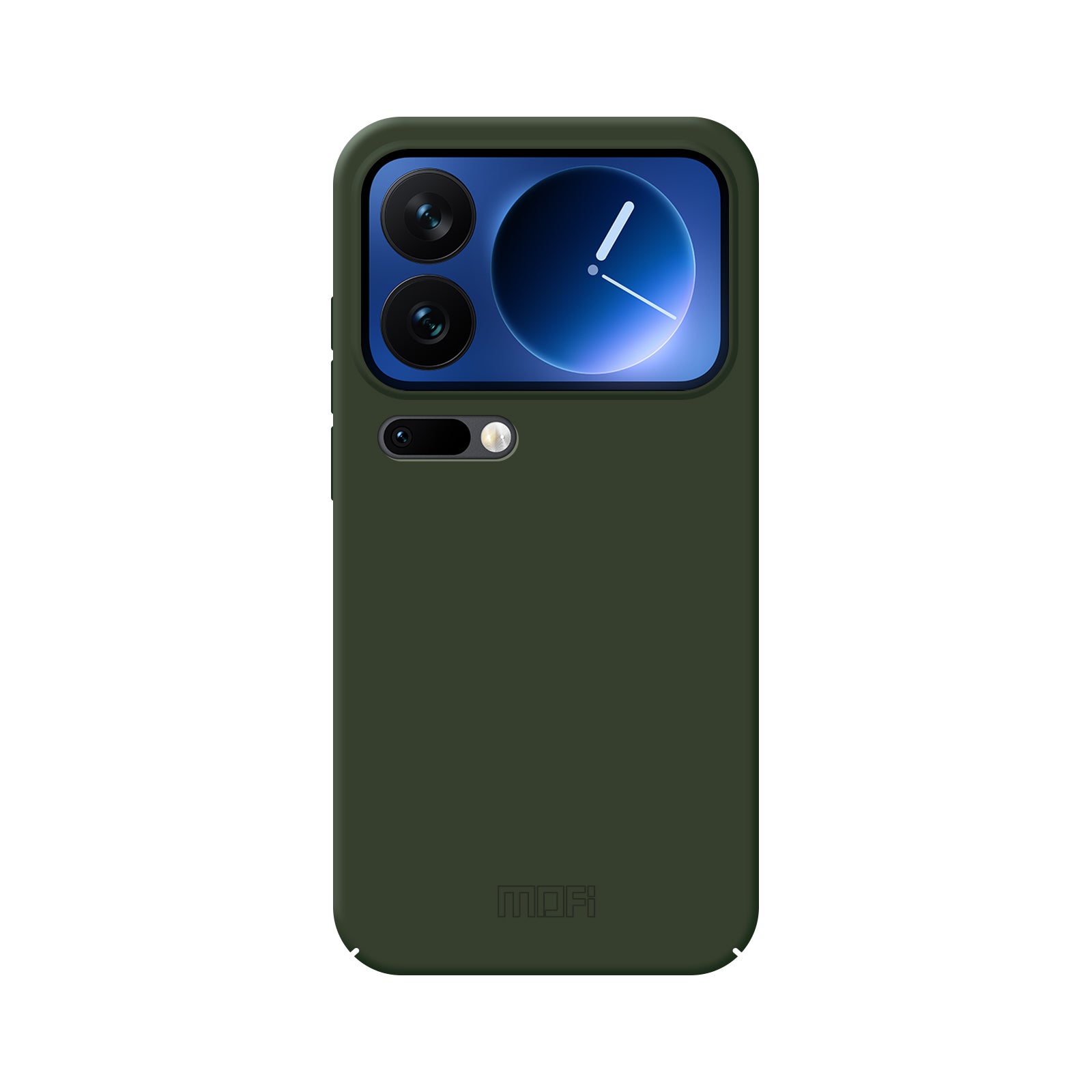For Xiaomi 17 Pro Max Phone Case MOFI JK Qin Series Skin-Touch Matte Anti-fingerprint Back Cover - Green