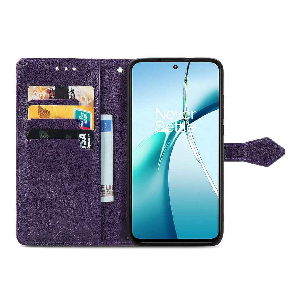 For Xiaomi 17 Pro Case Wallet Mandala Flower Leather Phone Cover Stand View - Purple