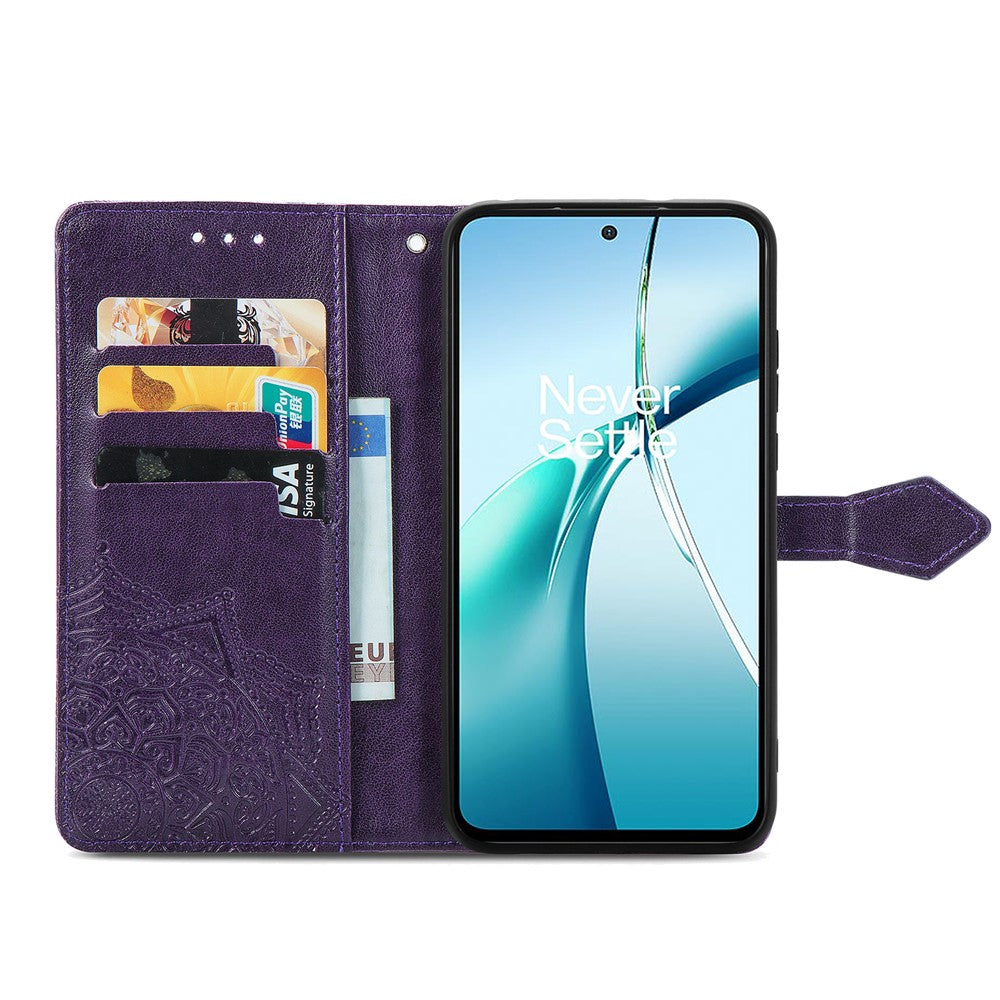 For Xiaomi 17 Pro Max Case Wallet Mandala Flower Leather Phone Cover Stand View - Purple