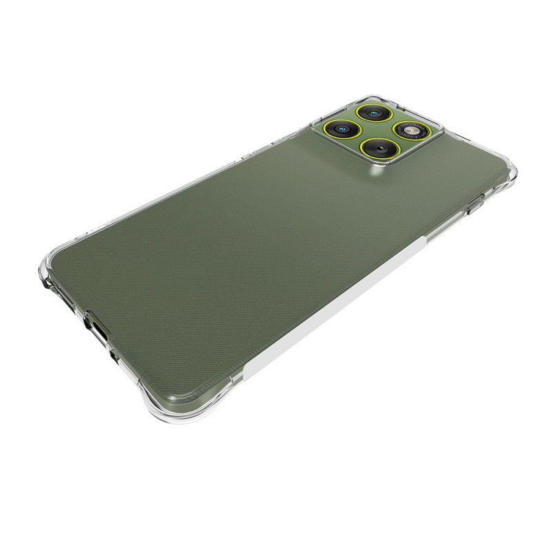 For Motorola Edge 70 5G Back Cover WANLONFENG TM Series 2.0mm Clear TPU Phone Case (Big Lens Hole) - Transparent