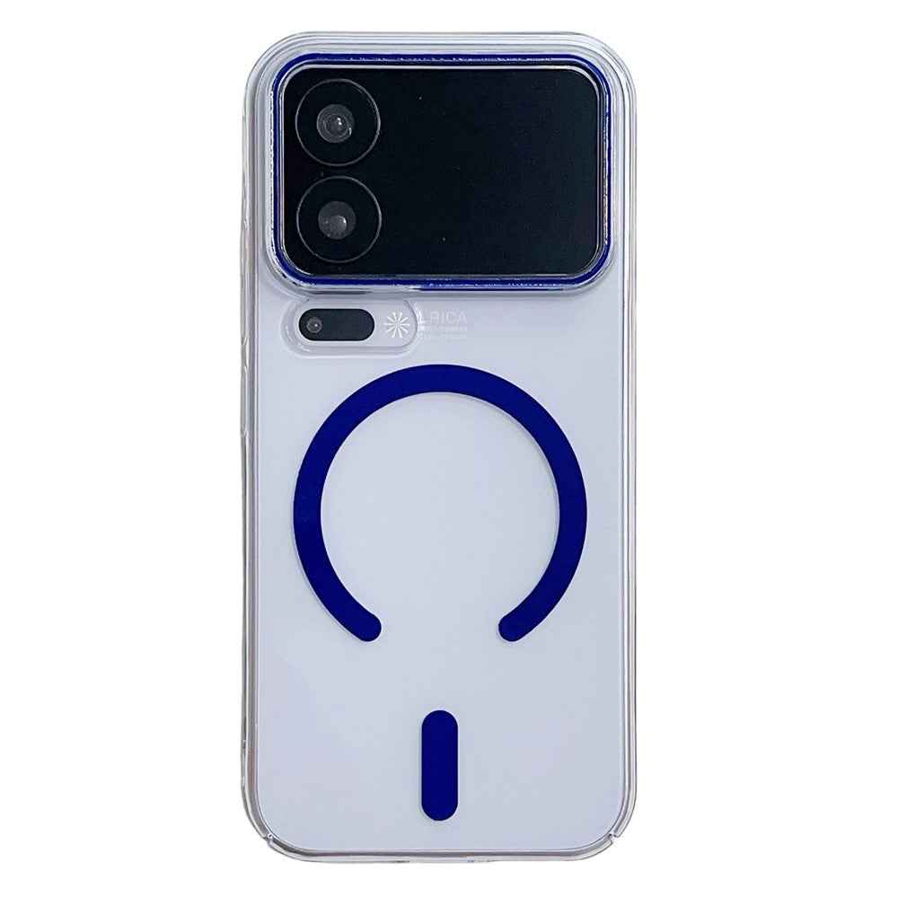 For Xiaomi 17 Pro Magnetic Case Ultra Thin Clear PC Phone Back Cover - Sapphire