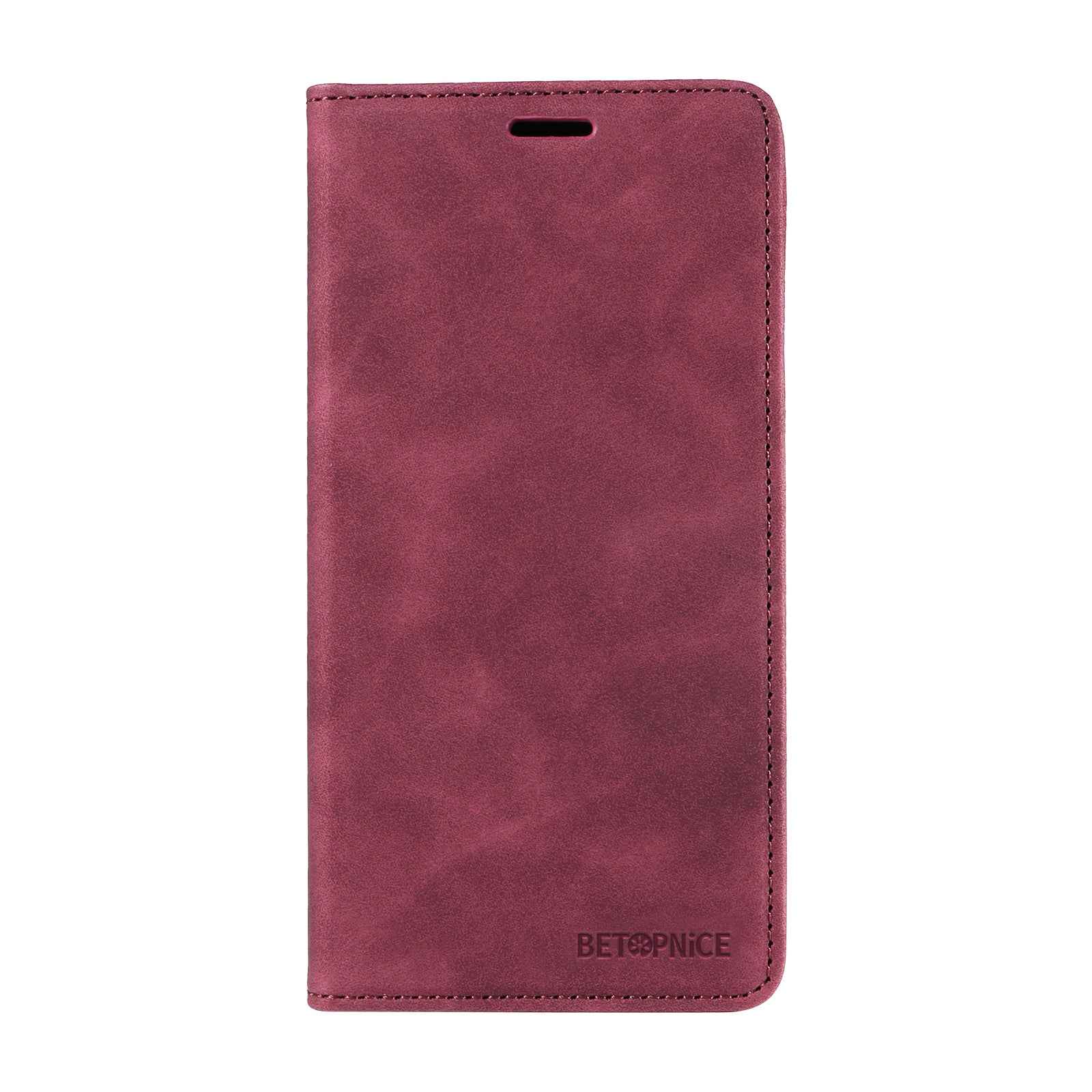 BETOPNICE For vivo X300 Pro 5G Case  Magnetic Closure RFID Blocking Wallet Stand Leather Phone Cover - Red