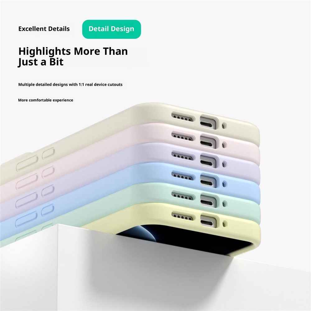 For Xiaomi 17 Pro Liquid Silicone Magnetic Case Skin-Touch Phone Cover - Sky Blue