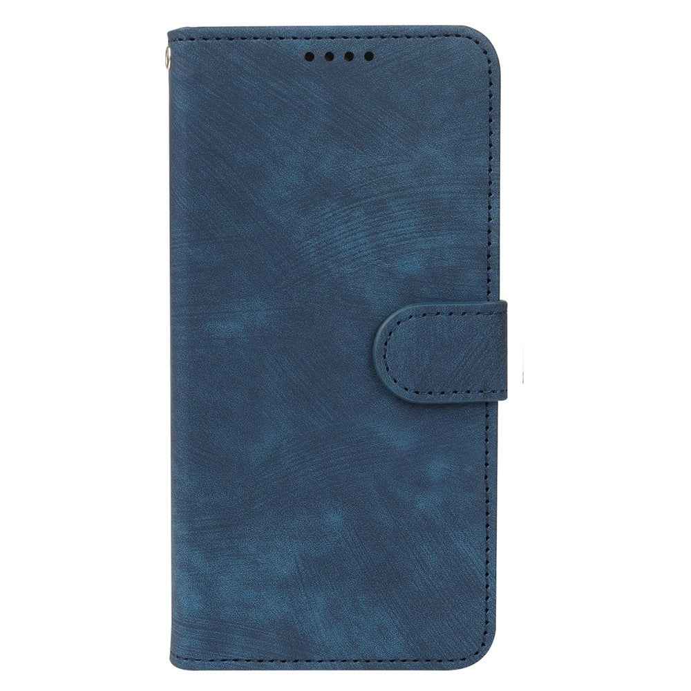 For Xiaomi 17 Pro Case Flip Wallet Striped Texture Leather Phone Cover - Blue