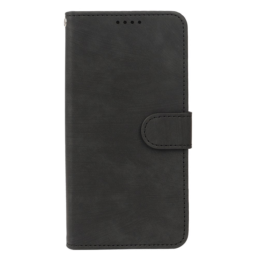 For Xiaomi 17 Pro Max Case Flip Wallet Striped Texture Leather Phone Cover - Black