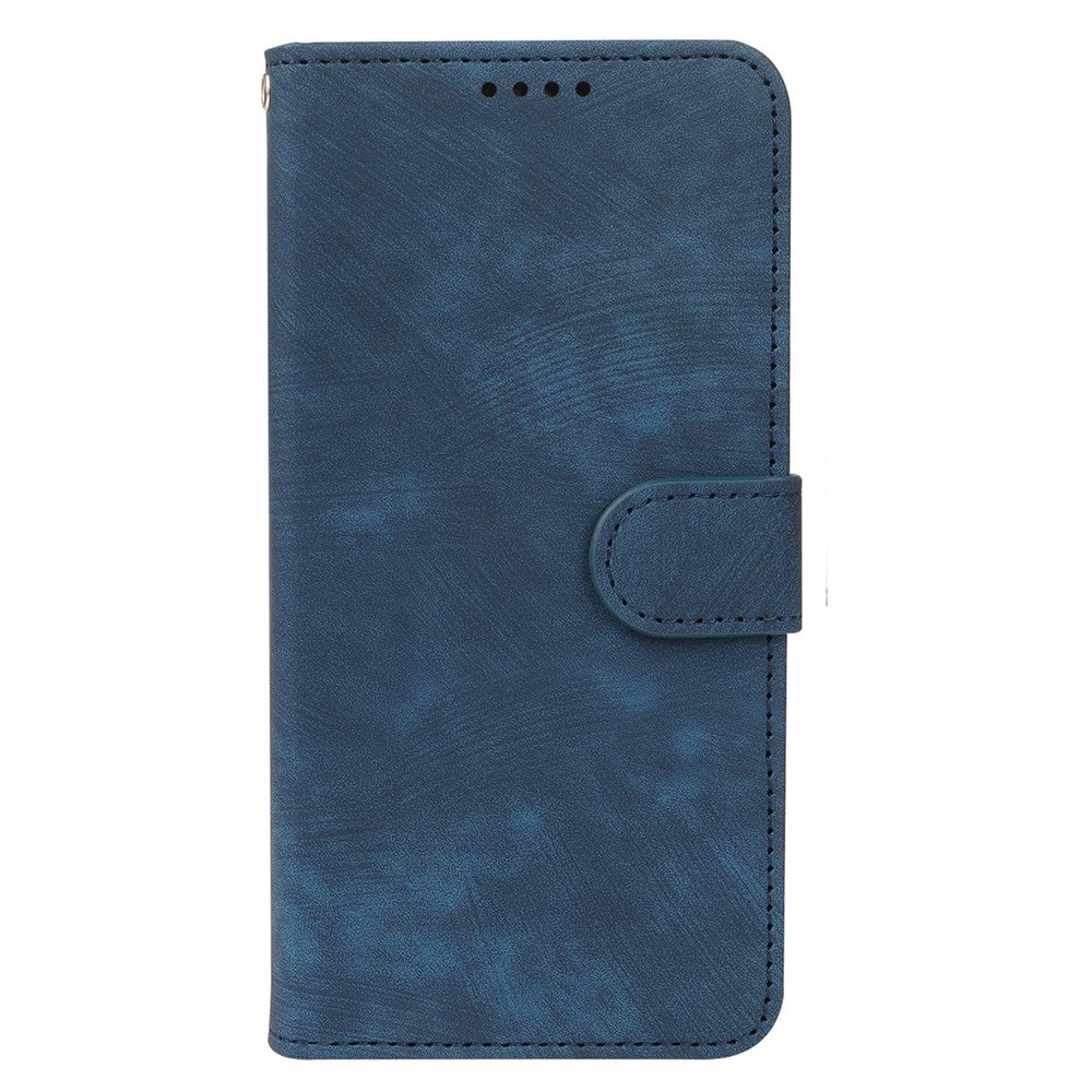 For Xiaomi 17 Pro Max Case Flip Wallet Striped Texture Leather Phone Cover - Blue