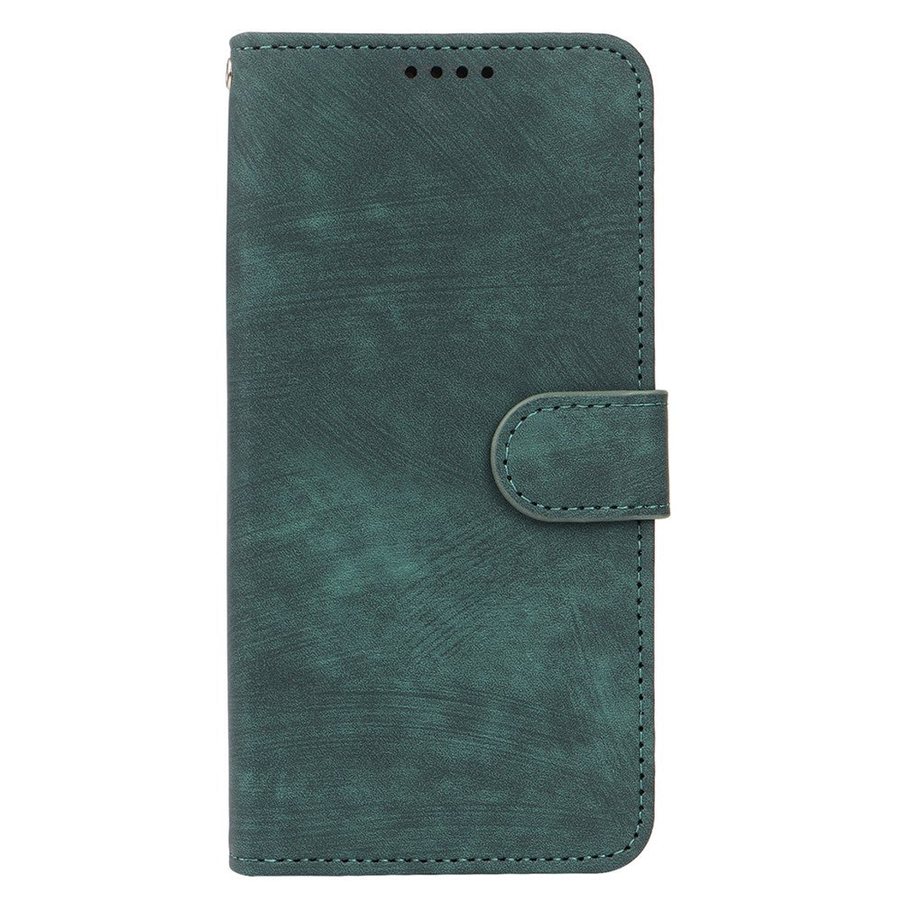 For Xiaomi 17 Pro Max Case Flip Wallet Striped Texture Leather Phone Cover - Green