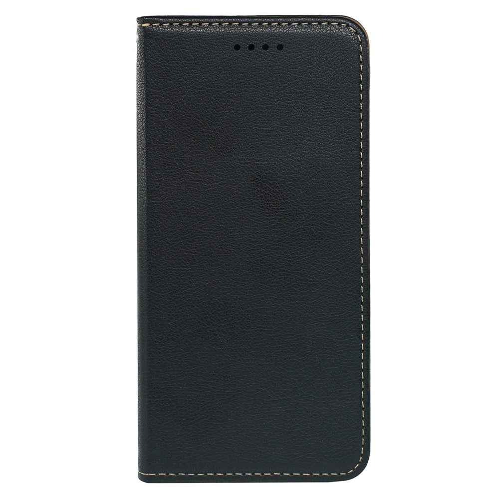 For Xiaomi 17 Pro Case Wallet RFID Blocking Leather Phone Cover Strong Magnetic Closure - Black