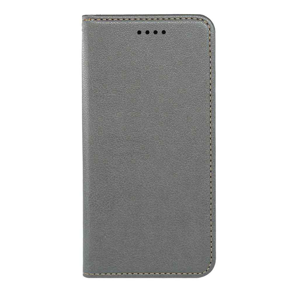 For Xiaomi 17 Pro Case Wallet RFID Blocking Leather Phone Cover Strong Magnetic Closure - Grey