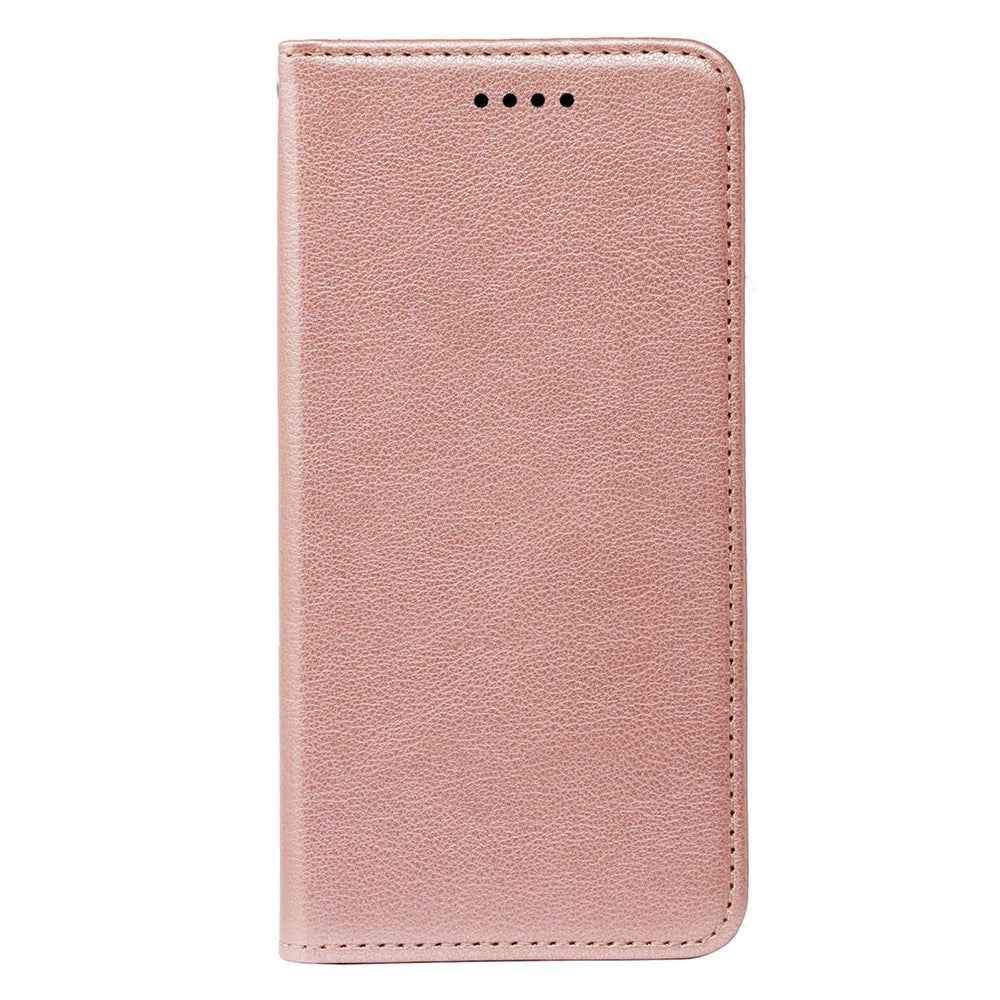 For Xiaomi 17 Pro Case Wallet RFID Blocking Leather Phone Cover Strong Magnetic Closure - Rose Gold