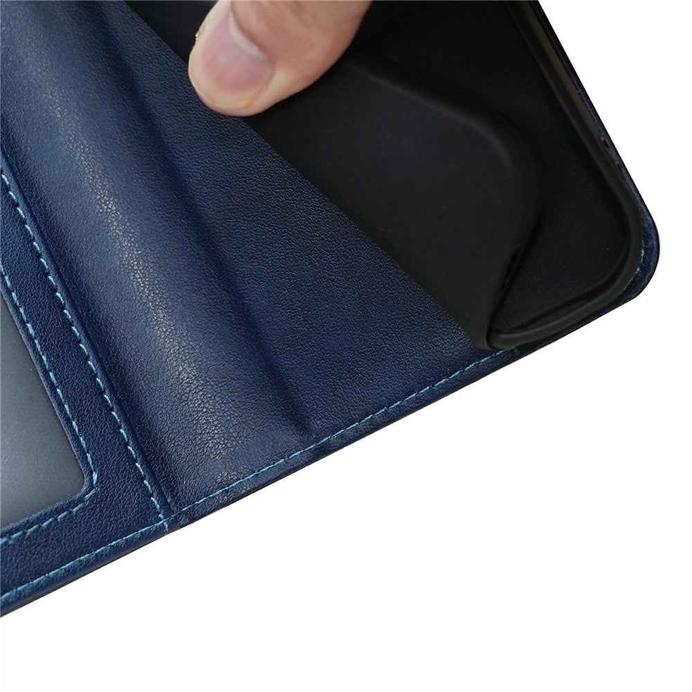 For Xiaomi 17 Pro Case Stand Card Holder Wallet Leather Phone Cover - Blue